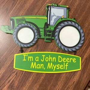 John Deere picture frame